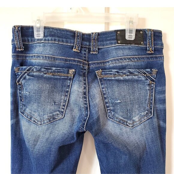 BUCKLE BLACK Fit 53 Mid Rise Skinny Fit Jeans 25x32 - Picture 8 of 16